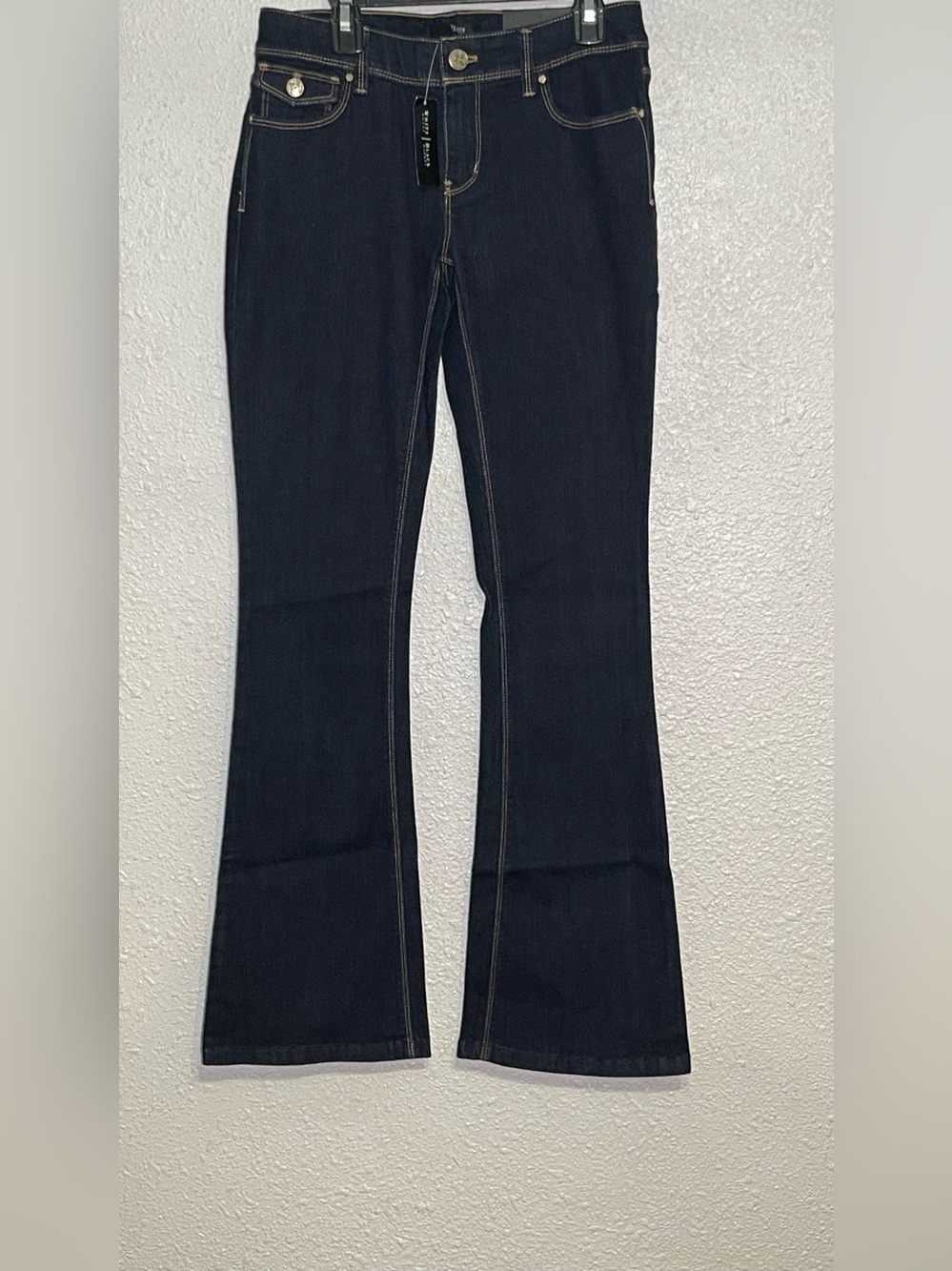 White House Black Market Dark skinny flare Wash Flare Jeans size 0